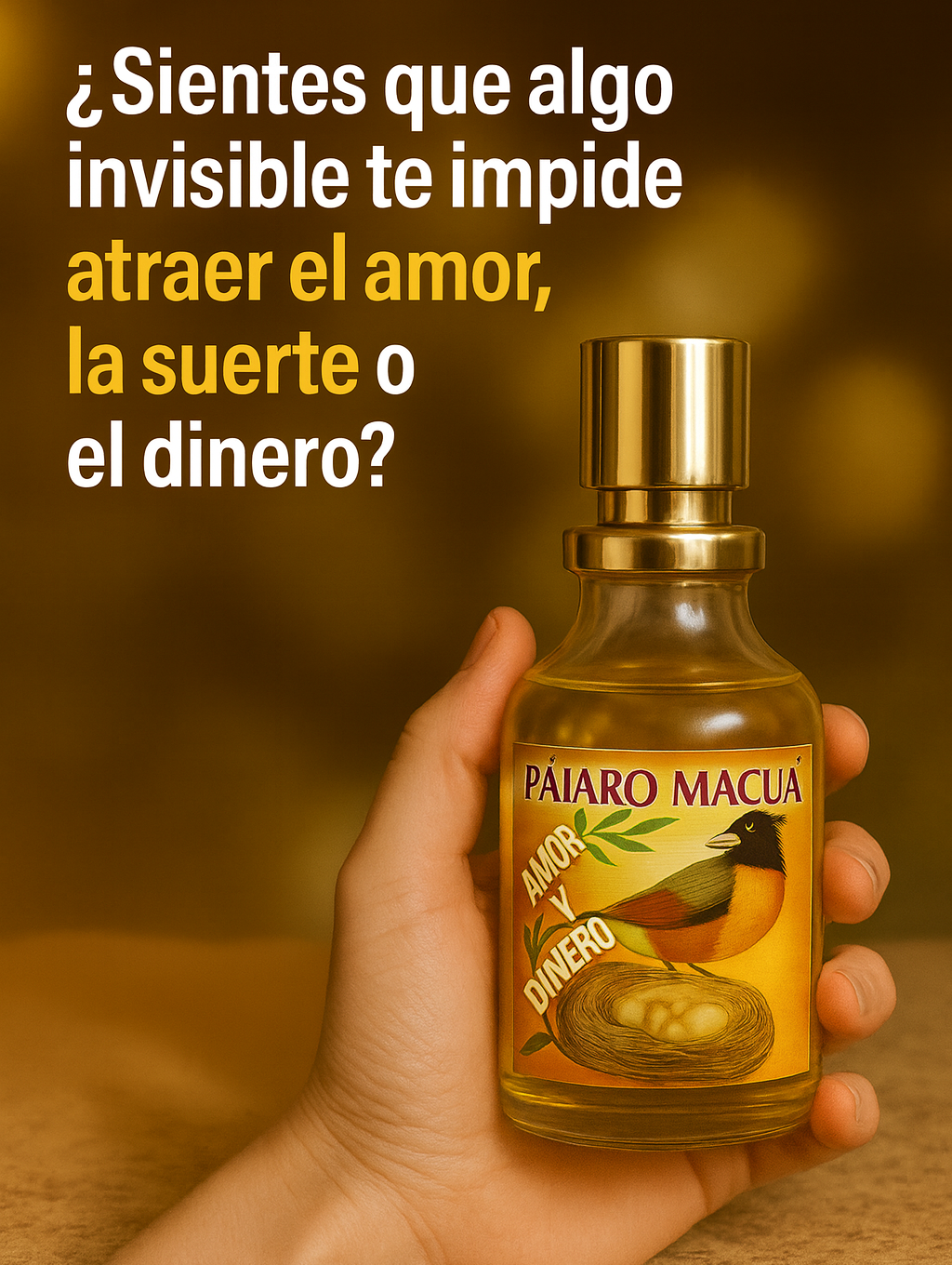 PERFUME PÁJARO MACUÁ + ENVÍO GRATIS