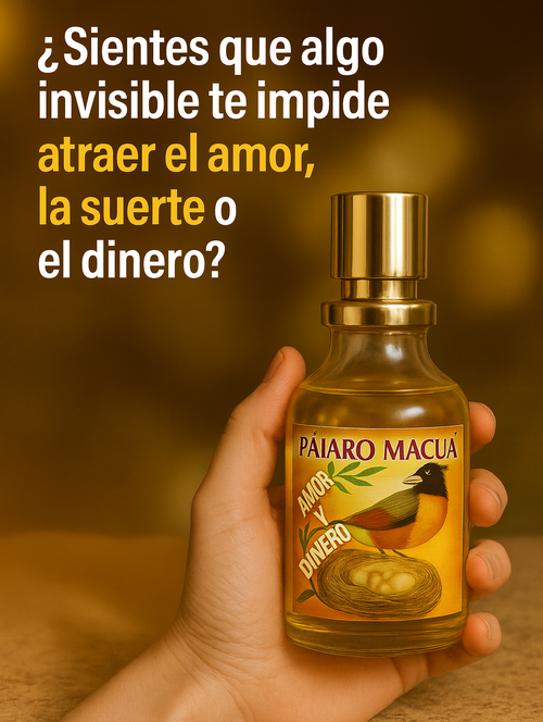 PERFUME PÁJARO MACUÁ + ENVÍO GRATIS